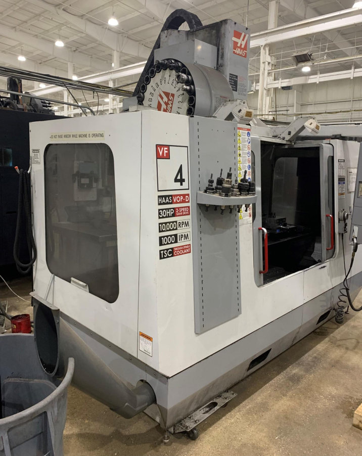 Haas VF-4B, Machine ID: 8230